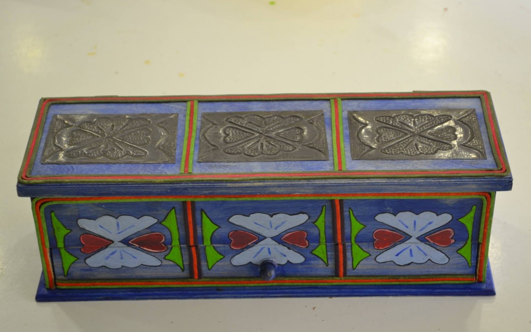 Joyero con espejo (Vendido)